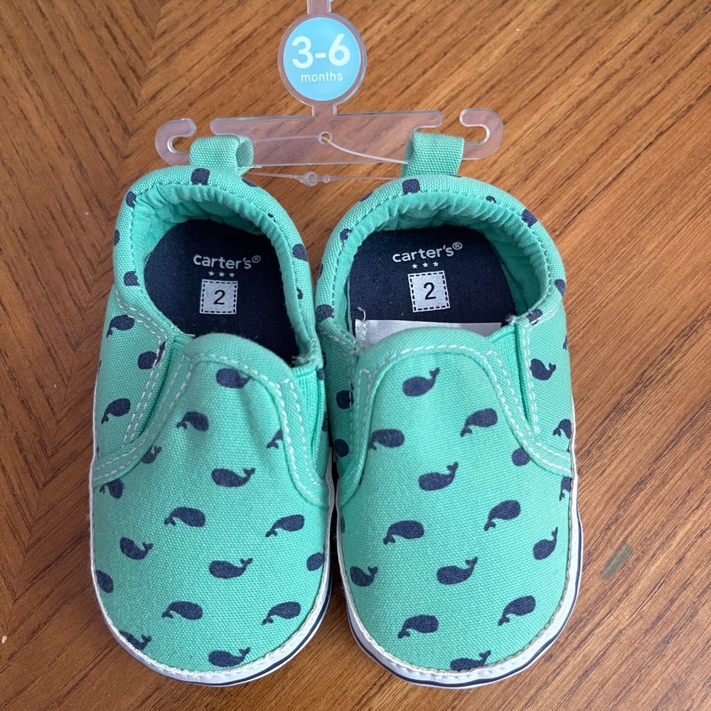 3-6M dolphin shoes
